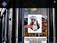 Tablet Screenshot of lowellgallery.com